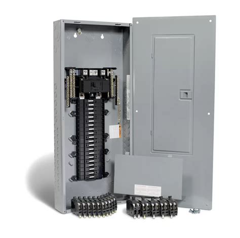 electrical panel boxes home depot|electrical panel with 12 breakers.